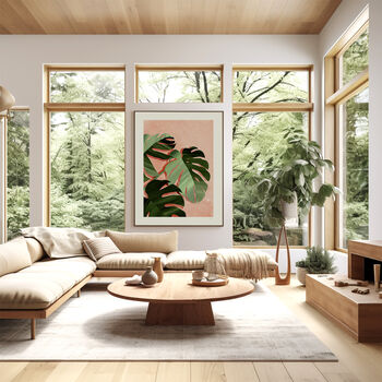 Tropical Leaf Prints Set Of Three, 9 of 12