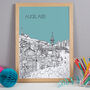 Personalised Auckland Print, thumbnail 6 of 10