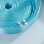 Sterling Silver Tulip Flower Stud Earrings, thumbnail 3 of 11