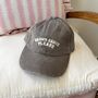 Brown Sauce Please Embroidered Slogan Cap, thumbnail 1 of 4
