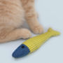 Catnip Sardine Toy Or Valerian Root, Sardine, Cat Toys, thumbnail 1 of 3