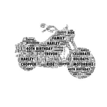 Motorbike Or Racing Bike Personalised Print, 2 of 4