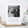 Photographic Wedding Thank You Cards, thumbnail 1 of 2