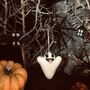 Buster The Ghost Handmade Fair Trade Halloween Felt, thumbnail 3 of 4