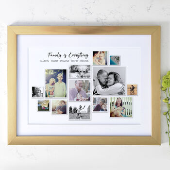 Personalised Family Is Everything Photo Collage, 6 of 10