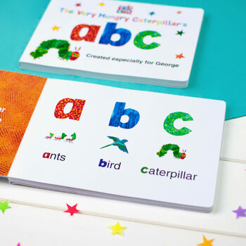Personalised Very Hungry Caterpillar Board Book – Abc, 5 of 8