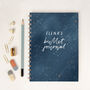 Peaceful Night Personalised Bullet Journal, thumbnail 2 of 11