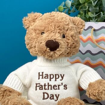 Father’s Day Jellycat Bumbly Teddy Small Soft Toy, 2 of 5