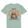 Just Chill Stay Pawsitive Unisex Graphic T Shirt, thumbnail 6 of 10