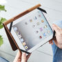 Personalised Leather iPad Cover Organiser, thumbnail 2 of 2