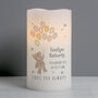 Personalised Baby Teddy Night Light LED Candle, thumbnail 1 of 3