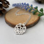 Sterling Silver Textured Pine Cone Necklace, thumbnail 1 of 10