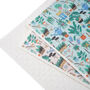 Pack Of Three Reusable Garden Theme Cleaning Cloths, thumbnail 5 of 5