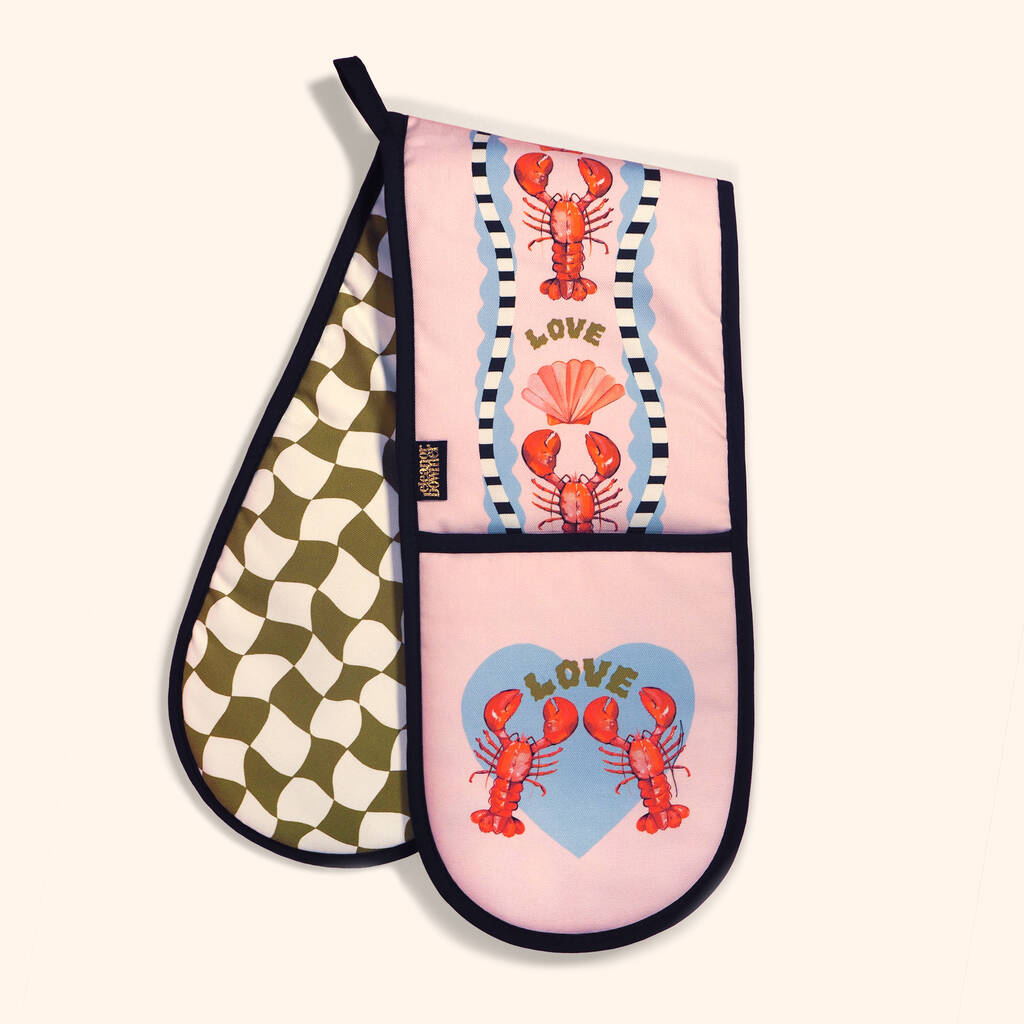 Lobster Love Oven Glove, 1 of 4