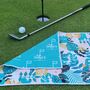 Personalised Hawaii Five Over Golf Towel, thumbnail 3 of 4