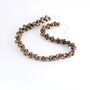 Brown Peacock Peanut Pearl Necklace, thumbnail 4 of 10