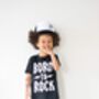 Born To Rock Kids T Shirt, thumbnail 3 of 7