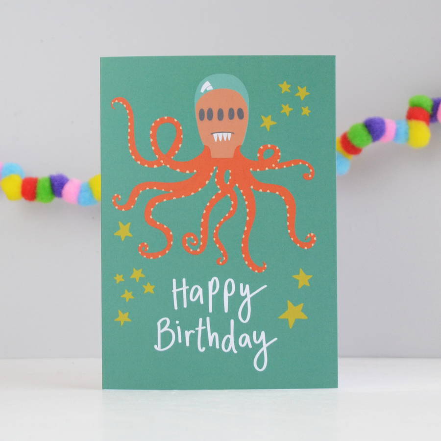 orange-alien-children-s-birthday-card-by-hannah-stevens