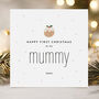 Happy First Christmas As My Mummy / Daddy Card: Cute Christmas Pudding Design, thumbnail 2 of 12