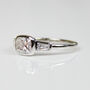 Cushion Cut Lab Grown Diamond Engagement Ring, thumbnail 2 of 3