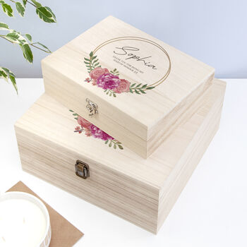 Personalised Wedding Party Memory Box, 10 of 11