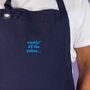 Personalised Embroidered Slogan Apron, thumbnail 4 of 5