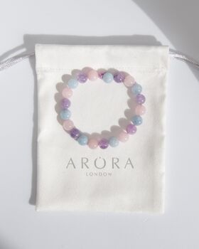 Calm Crystal Gemstone Bracelet Gift For Her, 2 of 3