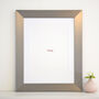 A3 Wide Silver Picture Frame, thumbnail 3 of 5