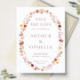 Autumn Wedding Save The Date Cards, thumbnail 2 of 5