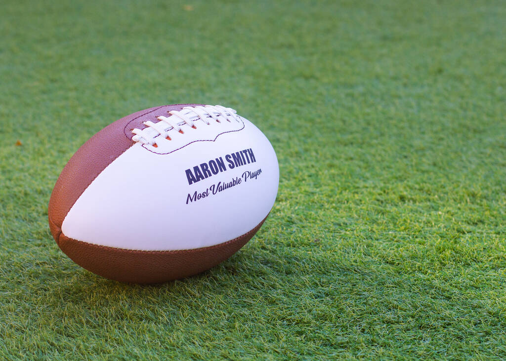 Personalised American Football Ball, 1 of 4