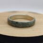 Silver Ring With Westmorland Green Slate, thumbnail 4 of 5