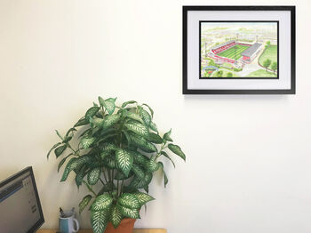 Swindon Town Fc County Ground Stadium Art Print, 2 of 3