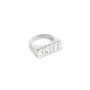 Custom Flat Name Personalised Ring, thumbnail 3 of 8