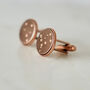 Solid Copper Constellation Cufflinks, thumbnail 7 of 10