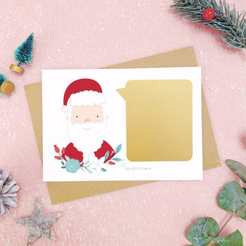 Personalised Santa Scratch Card, 5 of 10