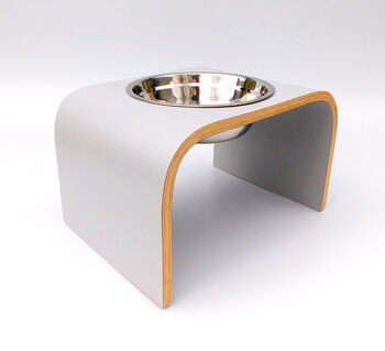 Raised Single Bowl Dog Feeder Various Colours And Sizes, 10 of 12