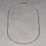 Cuban 2mm Men's Necklace | Silver Stainless Steel / Rhodium Coating, thumbnail 6 of 7