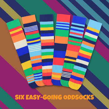 United Oddsocks New The Sock Exchange Weekend Men's Gift Box Set, 4 of 4