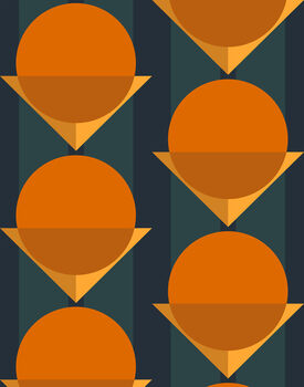 Bauhaus Style Wallpaper, 3 of 4