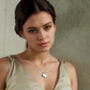 Sterling Silver Poppy Heart Locket Necklace, thumbnail 2 of 9