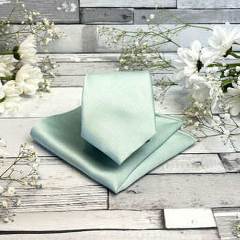 Seagrass Wedding Tie Set, 2 of 12