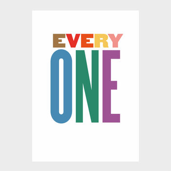 Everyone Print By Marcus Walters, 2 of 3