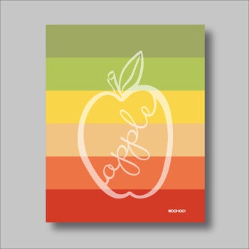 Stripe Apple Print, 2 of 2