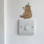 Little Bear Festive Wall Sticker, thumbnail 1 of 2