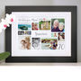 Personalised 70th Birthday Photo Collage, thumbnail 2 of 11