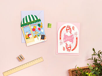 Birthday Boutique Shop Front Card, 2 of 5