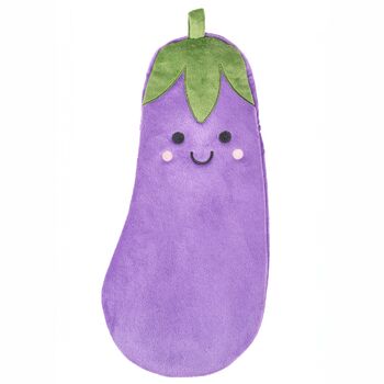 Aubergine Hot Water Bottle, 2 of 4