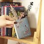 Personalised Ceramic Vintage Floral Mini Book Vase, thumbnail 1 of 2