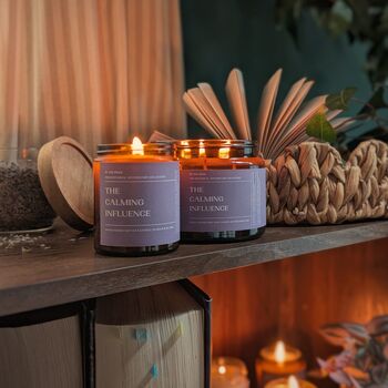 The Calming Influence Essential Oils Candle, 2 of 4