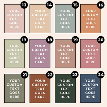 Personalised Quote Print, Your Custom Text, 5 of 6